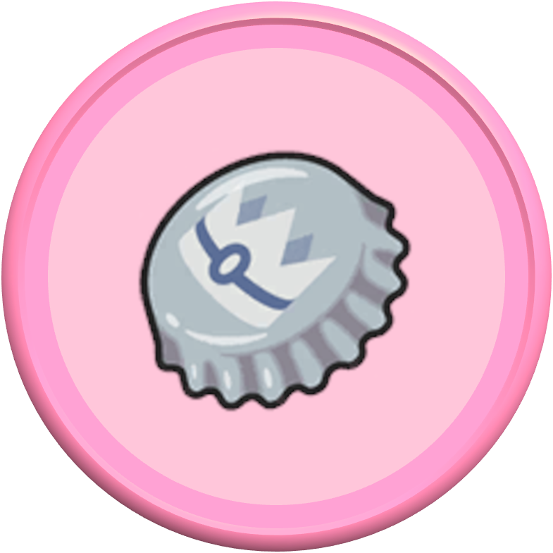 Silver Bottle Cap