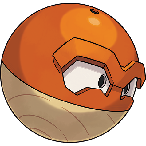 Pokémon #100-f1 - Voltorb