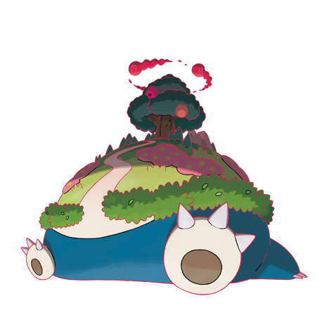 Pokémon #143-g1 - Snorlax