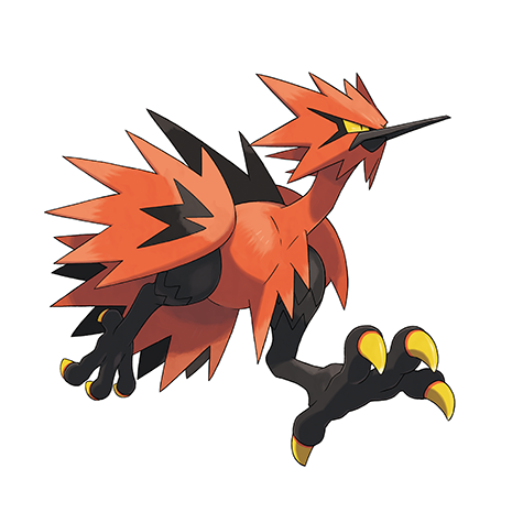 Pokémon #145-f1 - Zapdos
