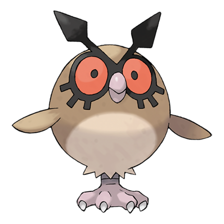 Pokémon #163 - Hoothoot