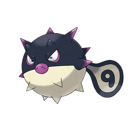 Pokémon #211-f1 - Qwilfish