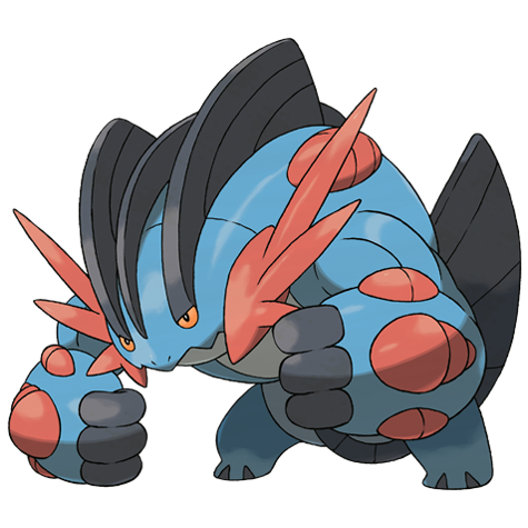 Pokémon #260-m1 - Swampert