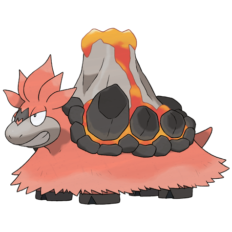 Pokémon #323-m1 - Camerupt