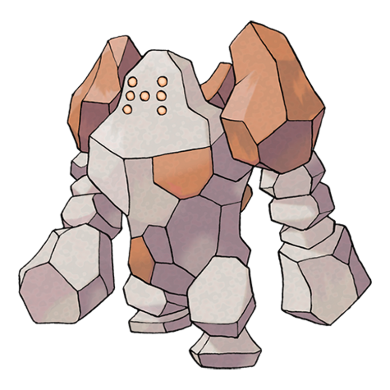 Pokémon #377 - Regirock