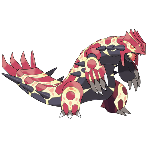 Pokémon #383-f1 - Groudon