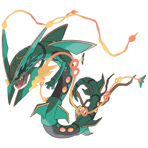 Pokémon #384-m1 - Rayquaza