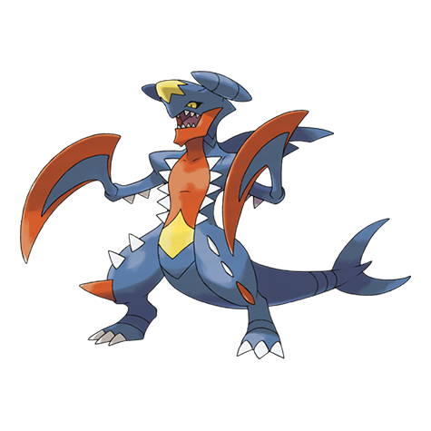 Pokémon #445-m1 - Garchomp