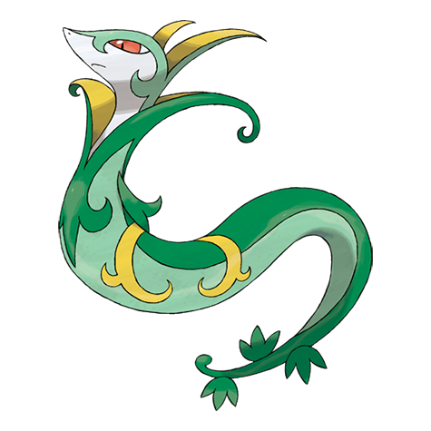 Pokémon #497 - Serperior
