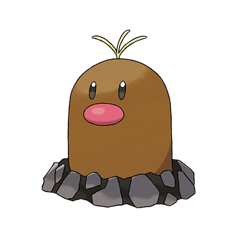 Pokémon #50-f1 - Diglett