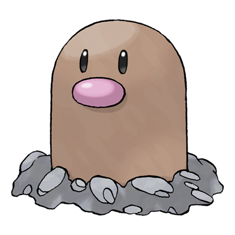 Pokémon #50 - Diglett