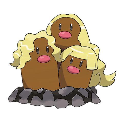 Pokémon #51-f1 - Dugtrio