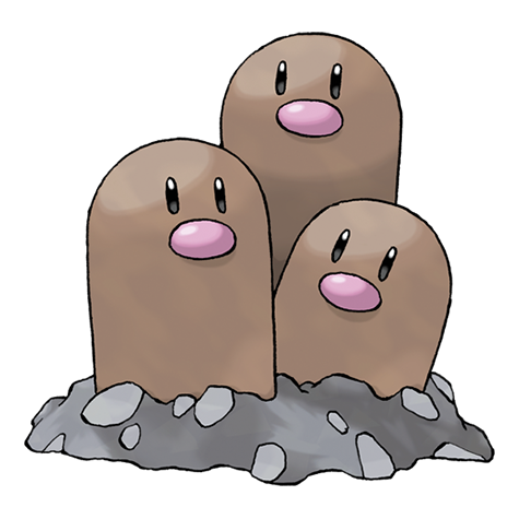 Pokémon #51 - Dugtrio