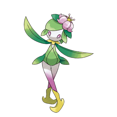 Pokémon #549-f1 - Lilligant