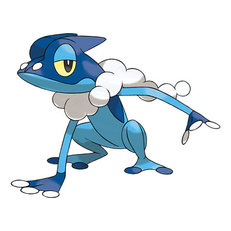 Pokémon #657 - Frogadier
