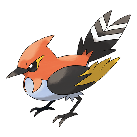 Pokémon #662 - Fletchinder