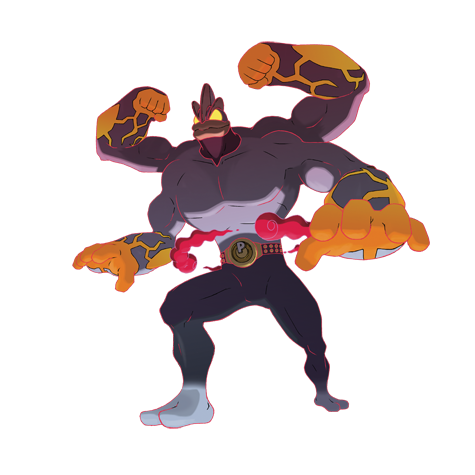 Pokémon #68-g1 - Machamp