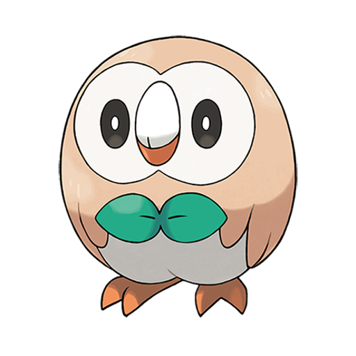 Pokémon #722 - Rowlet
