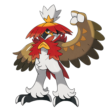 Pokémon #724-f1 - Decidueye