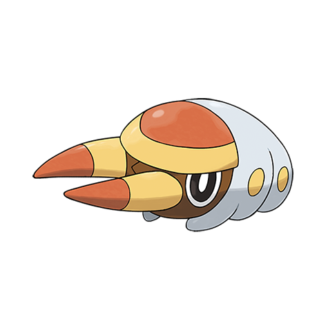 Pokémon #736 - Grubbin