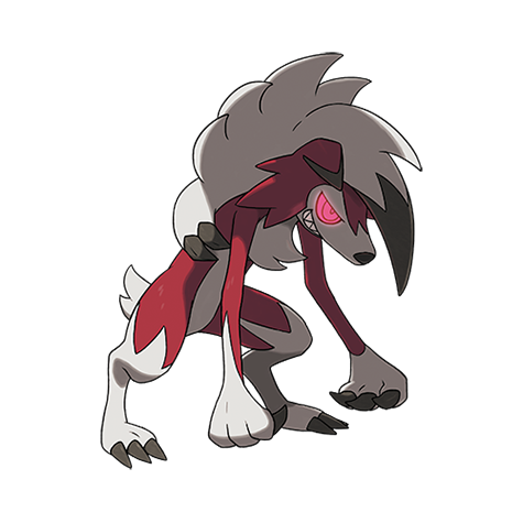 Pokémon #745-f2 - Lycanroc