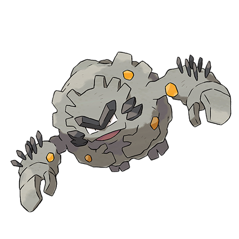 Pokémon #75-f1 - Graveler