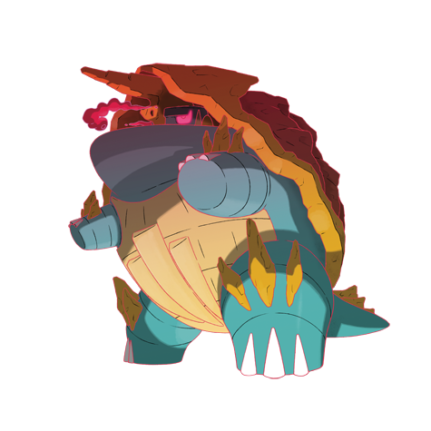 Pokémon #834-g1 - Drednaw