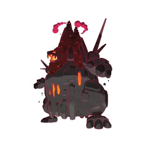 Pokémon #839-g1 - Coalossal