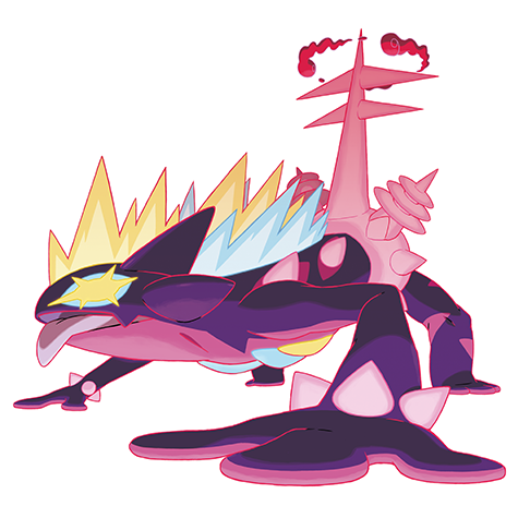 Pokémon #849-g3 - Toxtricity