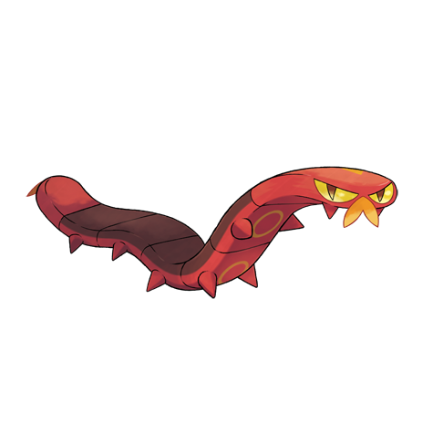 Pokémon #850 - Sizzlipede