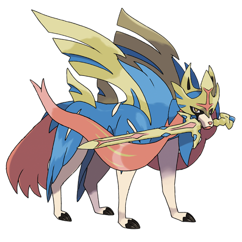 Pokémon #888-f1 - Zacian