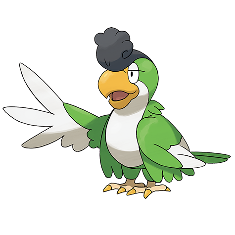 Pokémon #931-f1 - Squawkabilly